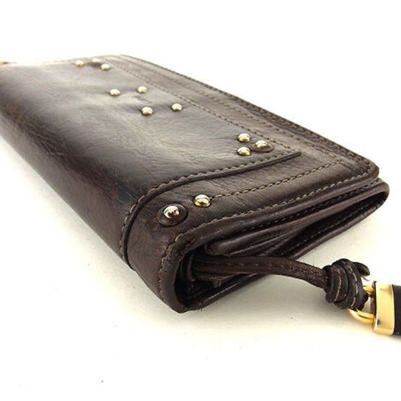 Chloe Wallet Purse Paddington Brown Woman unisex Authentic Used - Picture 3 of 6